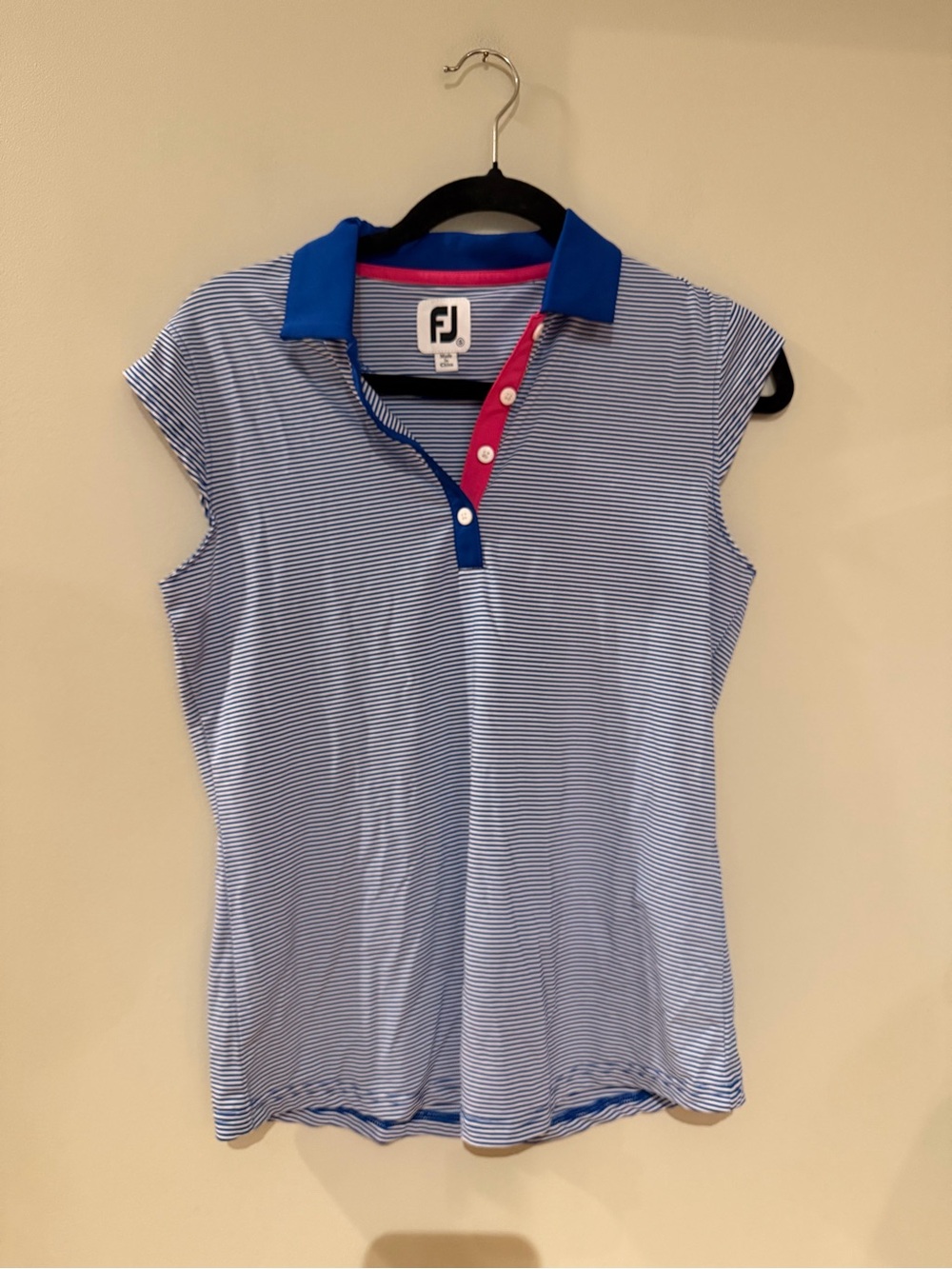 FootJoy Striped Sleeveless Golf Top